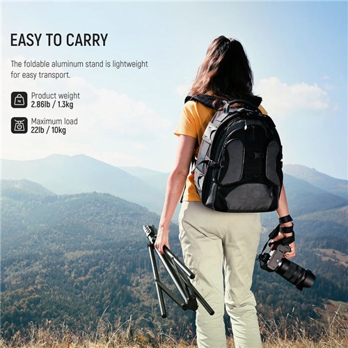 Neewer ST-200 200cm Metal Light Stand, (28-25-22mm) Tube Diameter, 10103709_5 - Theodist