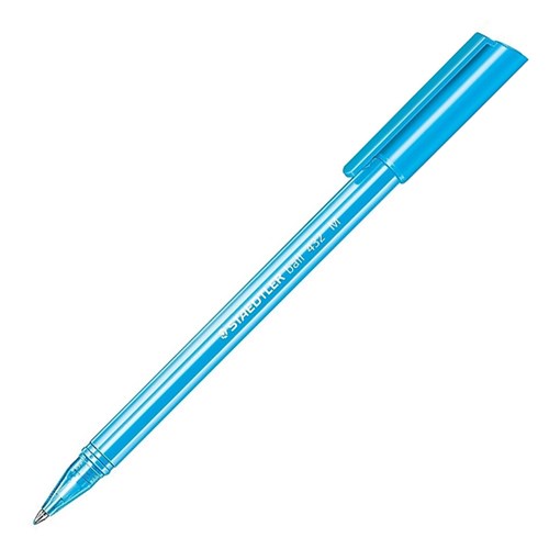 Staedtler 432 Stick Triangular Ballpoint Pen Medium 1.0mm_Blue - Theodist