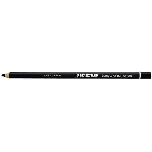  Staedtler Lumocolor Permanent Glasochrom 108 20 Pencils_BLK - Theodist