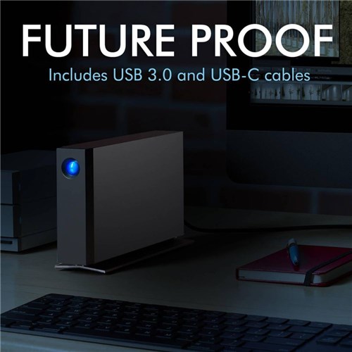 LaCie D2 Pro 14TB 7200RPM, USB-C Desktop External Hard Drive STHA14000800_4 - Theodist