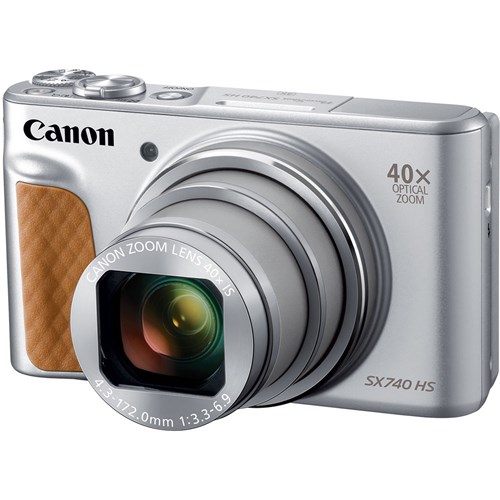 Canon PowerShot SX740 21MP 4K Camera Silver_1 - Theodist