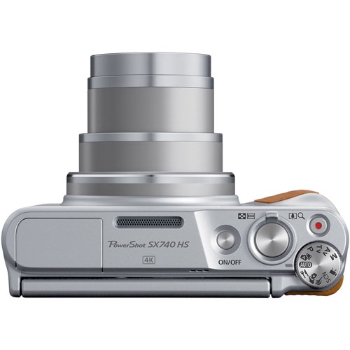 Canon PowerShot SX740 21MP 4K Camera Silver_3 - Theodist