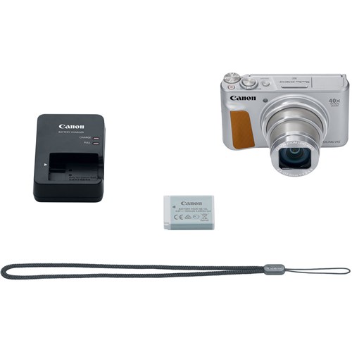 Canon PowerShot SX740 21MP 4K Camera Silver_4 - Theodist