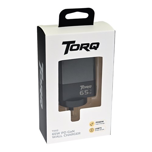 Torq T002 65W PD GaN Wall Charger - Theodist