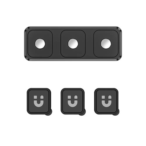 Unitek T1117ABK01 SnapHold Magnetic Cable Clips with Base 3 Clip Holders_1 - Theodist
