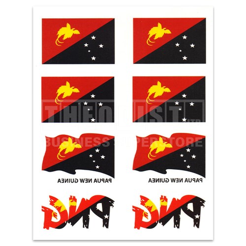 PNG Flag Tattoos Pack of 16 3 Styles - Theodist