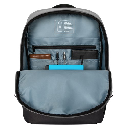 Targus TBB635GL Sagano EcoSmart Commuter Backpack 15.6in_9 - Theodist