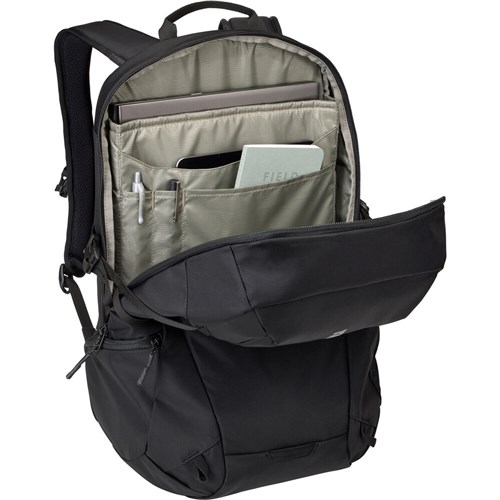 Thule 3204838 EnRoute Laptop Backpack, Black, 21L_3 - Theodist