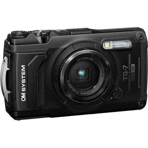 OM System Tough TG-7 Digital Camera Black - Theodist