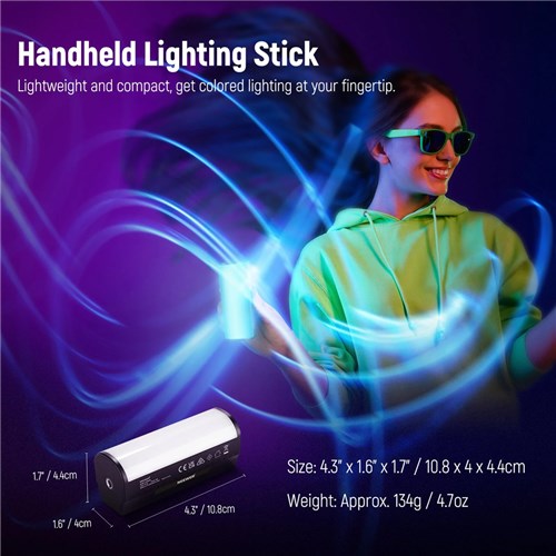 Neewer TL96RGB Handheld RGB LED Video Light Wand_2 - Theodist