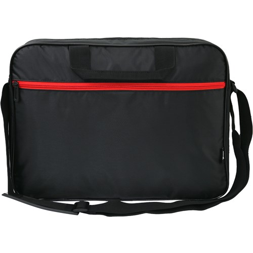 Torq TQ3295 Laptop Bag Suit 15.6" Black w/ Red Front Zipper - Theodist