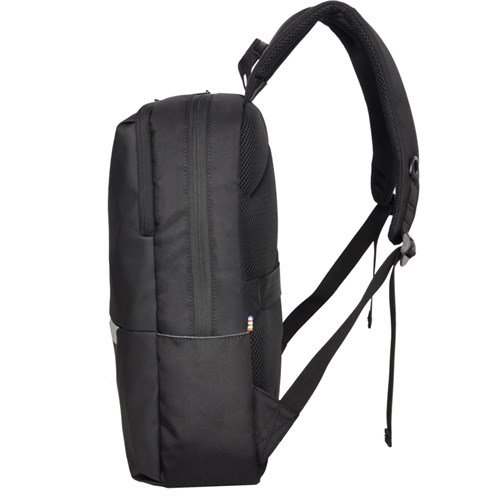 Torq TQ4215 Waterproof Backpack with Reflective Strip Suits 15.6" Laptop, Black/Blue_3 - Theodist