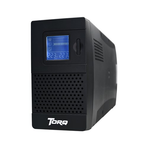 Torq TQUPS1500V Line Interactive UPS 1500VA/900W with LCD - Theodist