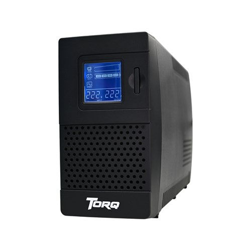 Torq TQUPS700 Line Interactive UPS 700VA/420W with LCD - Theodist