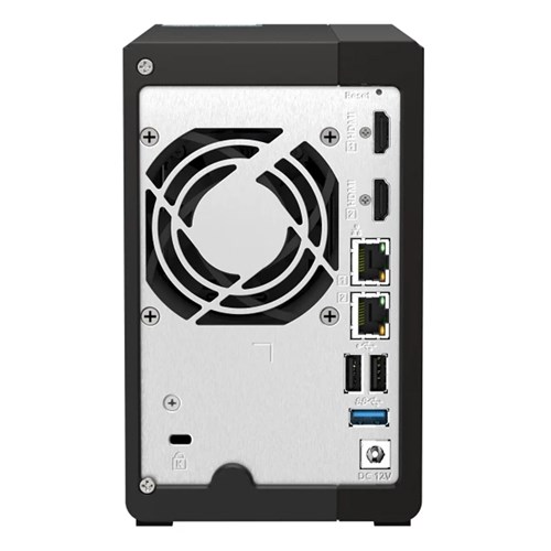 QNAP  2-BAY NAS 3.5"(0/2), CEL QC 2.6GHz, 8GB 2.5GbE(2) M.2(2 ), HDMI(2) TS-253E-8G_3 - Theodist