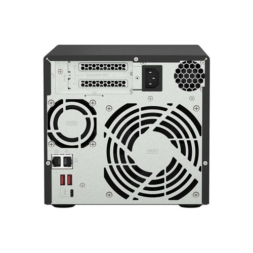 QNAP 4-BAY 3.5"(0/4), AMD QC- 2.2GHz, 8GB, 2.5GbE(2), M.2(2) PCIe TS-473A-8G_3 - Theodist