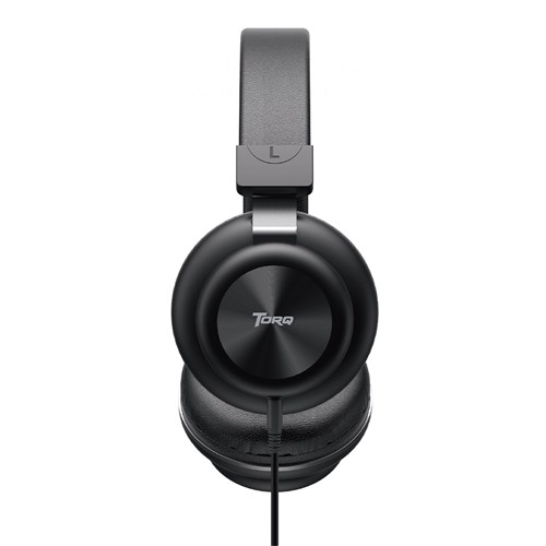 Torq Tunes TT2263 Wired Headphones, Black_2 - Theodist