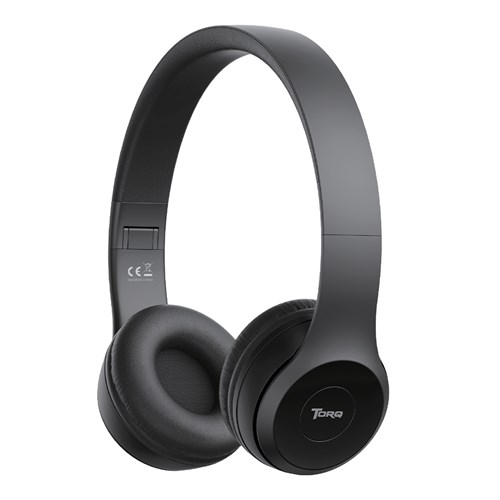 Torq Tunes TT2575 Wireless Headphones, Black - Theodist