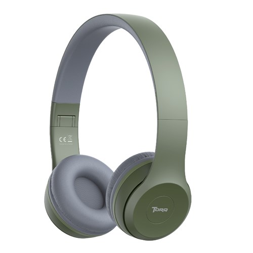 Torq Tunes TT2575 Wireless Headphones, Green - Theodist