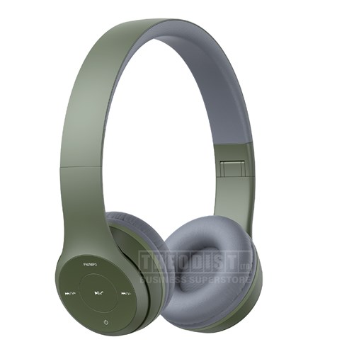 Torq Tunes TT2575 Wireless Headphones, Green_1 - Theodist