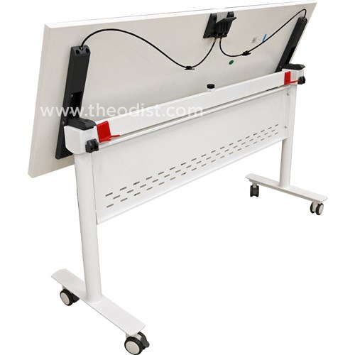 Training Table-White 1400Lx500Wx750H YXZF-PXZ01-14_1 - Theodist