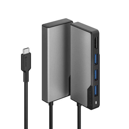 Alogic Fusion Core 5-in-1 Hub HDMI & USB HDMI/USB-A/USB-C UCFUHDV2-SGR_1 - Theodist