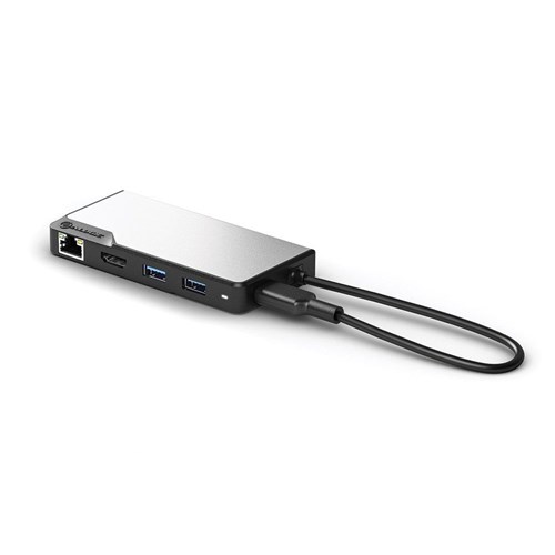 Alogic USB-C Fusion Max 6-in-1 Hub, HDMI/VGA/USB-A/GE/USB-C UCFUPRGVV2-SGR_4 - Theodist