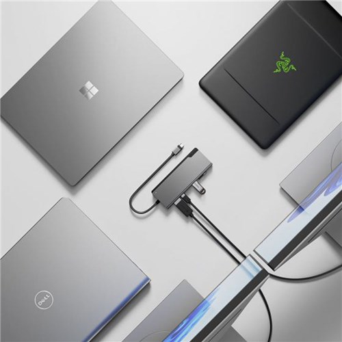 Alogic Dock Ultra+ G2 with HDMI 4K60H MDP/GE/USBA/USBC ULDPLSV2-SGR_3 - Theodist