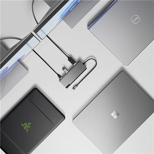 Alogic Ultra-C UNI G2 with HDMI 2XUSBA, SD/MSD Dock Reader ULDUNIV2-SGR_3 - Theodist