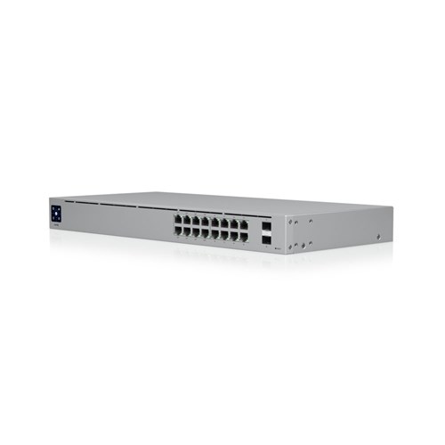 Ubiquiti Standard 16 PoE Unifi 16-Port Gigabit Ethernet Switch 8X PoE+PT 8X PT 2X SFP 42W USW-16-POE - Theodist