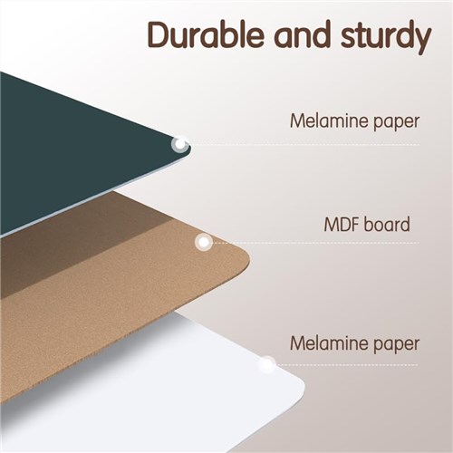 iSelect UZ800 Small Double-Sided Whiteboard & Chalkboard A4 210x297mm_3 - Theodist