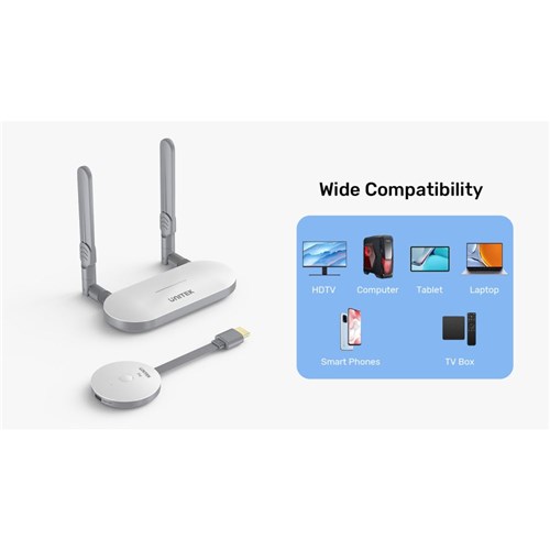 Unitek V1183A01 Transmitter & Receiver Kit Wireless HDMI up to 50m_3 - Theodist