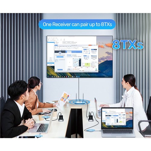 Unitek V1183A01 Transmitter & Receiver Kit Wireless HDMI up to 50m_7 - Theodist