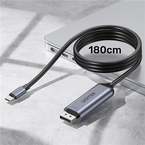 Unitek USB-C to DisplayPort 1.8M Cable Bidirectional V1423DGY01_7 - Theodist