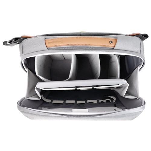 Vanguard Veo City CB34, 8L Capacity, Cross Body Camera Bag, Grey_9 - Theodist