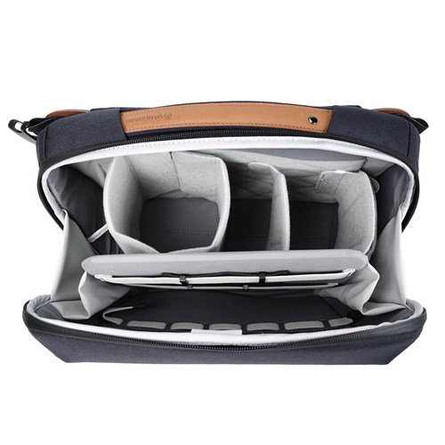 Vanguard Veo City CB34, 8L Capacity, Cross Body Camera Bag, Navy_6 - Theodist