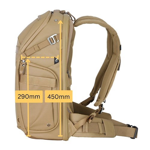 Vanguard Veo Metro B25L BG Camera Backpack Beige V254548_13 - Theodist