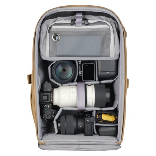 Vanguard Veo Metro B25L BG Camera Backpack Beige V254548_3 - Theodist