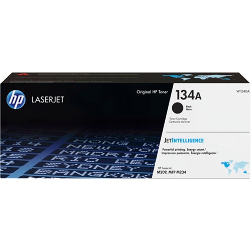 Hp 134A Toner Standard Cartridge Black W1340A - Theodist