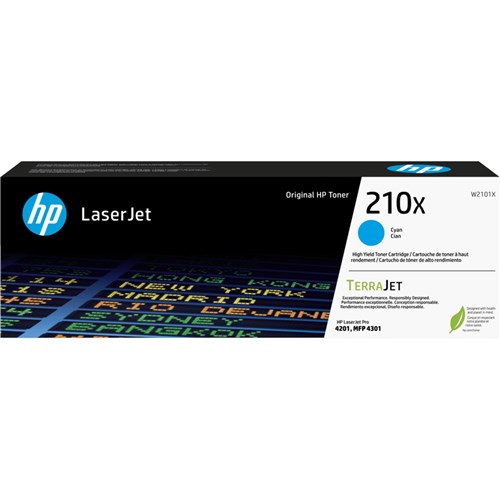 HP 210X Cyan Toner Cartridge High Yield - Theodist