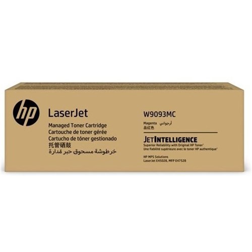 Hp Toner Cartridge Managed High Yield Magenta W9093MC - Theodist