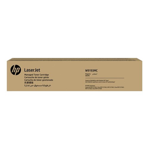 HP W9193MC Magenta Managed LaserJet Toner Cartridge - Theodist