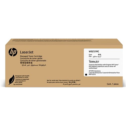 HP W9251MC Cyan, Managed LaserJet Toner Cartridge - Theodist