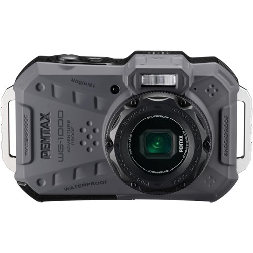 Pentax WG-1000 Waterproof Compact Camera, Colours  - Theodist