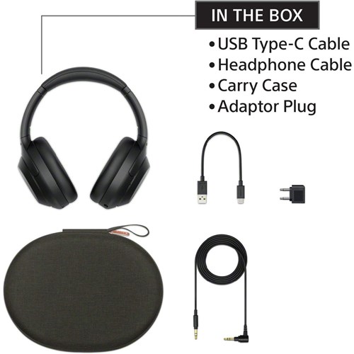Sony WH-1000XM4 Wireless Headphones Black_3 - Theodist