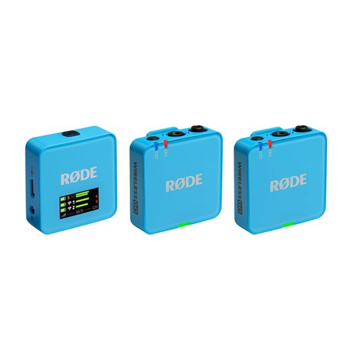 Rode Wireless GO (Gen 3) Microphone System, Blue - Theodist