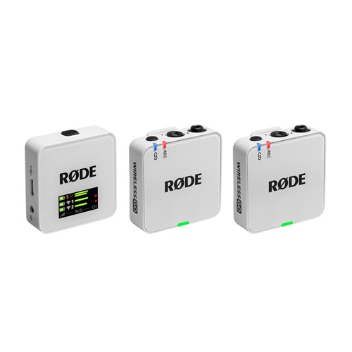 Rode Wireless GO (Gen 3) Microphone System, White - Theodist