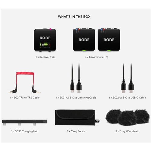 Rode Wireless Go III (Gen3) Microphone WIGOGEN3_3 - Theodist