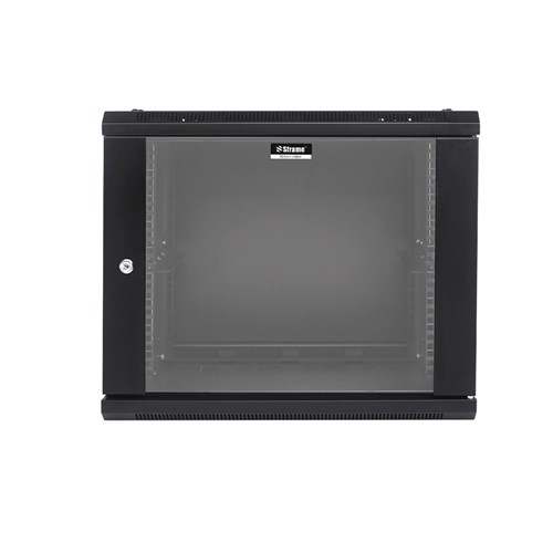 Sharkrack 9U Server Cabinet Wall Mount 600W x 450D with STD. ACC._1 - Theodist