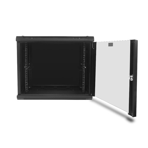 Sharkrack 9U Server Cabinet Wall Mount 600W x 450D with STD. ACC._2 - Theodist